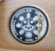 Moneda 5 Ecu Plata 999 1996 Consell Insular De Menorca, España 1 Onza Oz Silver. Certificado Y Caja - Proeven & Herslag