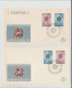 1967 N.2 BUSTE EUROPA CEPT PREMIER JOUR D'EMISSION FIRST DAY COVER ERSTTAGSBRIEF 1°GIORNO EMISSIONE NEDERLAND - 1967