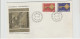 1968 N.1 BUSTA EUROPA CEPT PREMIER JOUR D'EMISSION FIRST DAY COVER ERSTTAGSBRIEF 1°GIORNO EMISSIONE GRECIA ATENE - 1968