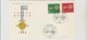 1968 N.1 BUSTA EUROPA CEPT PREMIER JOUR D'EMISSION FIRST DAY COVER ERSTTAGSBRIEF 1°GIORNO EMISSIONE DEUTSCHE BUNDESPOST - 1968