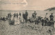 BELGIQUE - Heyst - Joyeux Souvenir De Mes Vacances - Plage - Enfants - Château De Sable - Carte Postale Ancienne - Heist