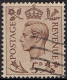 GREAT BRITAIN 1938 KGVI 5d Brown SG469 Used - Oblitérés