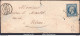 FRANCE PRESIDENCE N°10 SUR LETTRE PC 9 AGEN LOT ET GARONNE + CAD DU 30/05/1853 - 1852 Louis-Napoléon