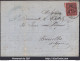 FRANCE N° 91 SUR LETTRE POUR LA BELGIQUE AVEC CAD LILLE DU 13/01/1879 - 1876-1898 Sage (Type II)