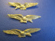 3 Petits Insignes De Calot Anciens / Différents/ Aviation / Vers 1970-1990                        INS164 - Luftwaffe