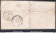 FRANCE N°22 SUR LETTRE GC 916 LE CHATEAU D'OLERON CHARENTE INF DU 10/12/1866 - 1862 Napoléon III