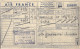 1949 Ticket Air France Marseille-Bastia - Europa