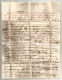 Lettre, Préphilatélie, Précurseurs XIX E Siècle, 1827, 47 ANGERS à Toulouse, 2 Scans - 1801-1848: Precursors XIX