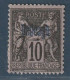DEDEAGH - N°3 * (1893-190) 10c Noir Sur Lilas (II) - Ungebraucht