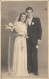 Bride & Groom , Wedding , Marriage , Mariage , Hochzeit Real Photo Postcard - Noces