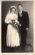 Bride & Groom , Wedding , Marriage , Mariage , Hochzeit Real Photo - Noces