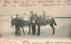 BELGIQUE - La Panne - La Première Excursion - Promenade Des Enfants Sur Des ânes à La Plage - Carte Postale Ancienne - De Panne