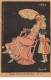Illustrateurs - N°69302 - Fernel - Cinq Types De Modes N°4 - 1880 - Jeune Fille Enlaçant Une Jeune Femme Assise - Fernel
