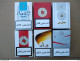 Tunisia -6 Empty Cigarette Packs (2 Scans) //Tunisie- 6 Paquets De Cigarettes Vides (2 Images) - Cajas Para Tabaco (vacios)