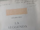 La Leggenda Di Enrico IV Con Autografo Di Arturo Bini Tip. Nigiotti Livorno 1935 - Geschiedenis, Biografie, Filosofie