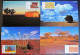 AUSTRALIEN 1995 Mi-Nr. 1451/54 Postkarten Mit Ersttagsstempel - Pre-paid Postcards - Entiers Postaux