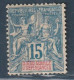 DIEGO SUAREZ - N°30 ** (1892) 15c Bleu - Nuovi