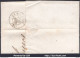FRANCE N°28A SUR LETTRE AVEC GC 3892 SAINT XANDRE CHARENTE INF + CAD DU 19/03/1868 - 1863-1870 Napoleon III With Laurels