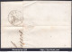 FRANCE N°28A SUR LETTRE AVEC GC 3892 SAINT XANDRE CHARENTE INF + CAD DU 19/03/1868 - 1863-1870 Napoléon III. Laure