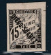 DIEGO SUAREZ - Timbres-Taxe N°9 * (1892) 15c Noir - Signé - - Ongebruikt