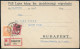 1928 Budapest Helyi Ajánlott Levél 23f Bérmentesítéssel - Other & Unclassified