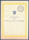 SÉRIE De 5 TIMBRES OBLITÉRÉS VATICANO 1951 Sur LIVRET COMMÉMORATIF XV CENTENARIO DEL CONCILIO DI CALCEDONIA - Oblitérés