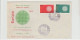 1970 N. 1 BUSTA EUROPA CEPT PREMIERJOUR D'E MISSION FIRST DAY COVER ERSTTAGSBRIEF 1°GIORNO EMISSIONE TURKIYE CUMHURIYETI - 1970