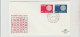 1970 N. 1 BUSTA EUROPA CEPT PREMIERJOUR D'E MISSION FIRST DAY COVER ERSTTAGSBRIEF 1°GIORNO EMISSIONE NEDERLAND - 1970