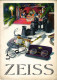 * T3/T4 Carl Zeiss Jena Szemüveg Reklám - Hátoldalon "Libál és März" Reklám / Zeiss Eye Glasses Advertisement (Rb) - Non Classés