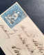 VILLENEUVE (Vaud Aigle) 1858 Strubel 10 Rp MINIATUR BRIEF>Lausanne (lettre Miniature Cover Mini Briefli Schweiz - Storia Postale