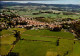 MONTFAUCON   ( HAUTE LOIRE )  VUE GENERALE AERIENNE - Montfaucon En Velay