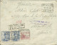 ESPAGNE LETTRE RECOMMANDEE CENSURE150p SOLLER POUR ALBERVILLE ( SAVOIE ) DE 1943 LETTRE COVER - Marques De Censures Républicaines