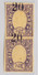 Schweiz Telegraphenmarke 1868 Probedruck 25c Lila Senkrechtes Paar Auf Hauchdünnen Papier Rückseitiger Nummern-Aufdruck - Telegraph