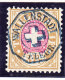 Heimat SG WALLENSTADT TELEGR. Vollstempel Auf Telegraphen Marken 3Fr. 1881 #18 - Telegrafo