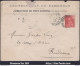 INDOCHINE N°28 SUR LETTRE BORDEAUX CAD KOMPONG TIAM CAMBODGE DU 03/05/1907 - Cartas & Documentos