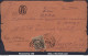 INDOCHINE N°21 SUR LR POUR SINGAPOUR CAD PNUMPENH CAMBODGE DU 18/11/1907 A VOIR - Covers & Documents