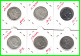 GERMANY - ALEMANIA DEUTFCHES REICH SERIE COMPLETA MONEDAS DE 2.00 REICHSMARK AÑO 1937  MONEDA DE PLATA –ESBALTICA - 2 Reichsmark