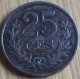 LUXEMBURG : SCHAARSE :25 CENTIMES 1919 IJZER KM 32 XF+ - Luxembourg