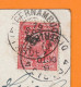 1907 - KEVII - 1 D Red- The Royal Mail Steam Packet Co Postcard From Pernambuco, Brasil To Paris, France - Arrival Stamp - Marcophilie