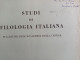 Studi Di Filologia Italiana Autografo Di Lanfranco Caretti Da Ferrara Giuseppe Parini 1951 Accademia Della Crusca - Histoire, Biographie, Philosophie