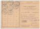 FRANCE 1946 YT 753 100F Marianne GANDON Seul Sur Carte Abonnement PTT PARIS 76 Rue De Flandre - Briefe U. Dokumente
