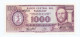 PARAGUAY - 1000 GUARANIES P-207 - AQUINO CORONEL SIGN. 1982-1994 UNC - Paraguay