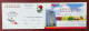 Wetland Red-crowned Crane,oil Pumping Unit,China 2001 PICC Insurance Company Pajin Branch Advert Pre-stamped Letter Card - Kraanvogels En Kraanvogelachtigen