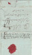 GIRONDE - BLAYE - LETTRE DE ST CIERS LE 3 OCTOBRE 1790 - REGNE DE LOUIS XVI - AVEC TEXTE ET SIGNATURE - TAXE 10 - CACHET - 1701-1800: Précurseurs XVIII