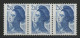 N° 2189a (x3) Cote 90 € SANS BANDE De PHOSPHORE Liberté De Gandon Neuf ** (MNH) TB - Nuevos