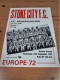 UEFA CUP 1972 Programa Stoke City-Kaiserslautern - Deportes