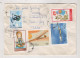 POLAND 1968  ZAWADAZKIE Registered Priority Cover To Germany - Storia Postale