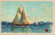 TRANSPORT - Bateaux - Voilier - Tableau - Carte Postale - Zeilboten