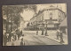 IXELLES ELSENE / LA PORTE DE NAMUR /ANIMÉE,  TRAM , CAFÉ DE L'HORLOGE, / VOYAGEE 1915 , CENSURE BRUXELLES - Elsene - Ixelles