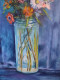 Delcampe - Fernand PROUST (XXème) Huile Sur Toile Nature Morte Titrée "Bouquet De Printemps " Datée 1997 - Oils